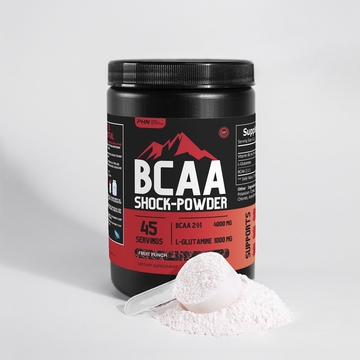 BCAA Shock Powder Fruit Punch