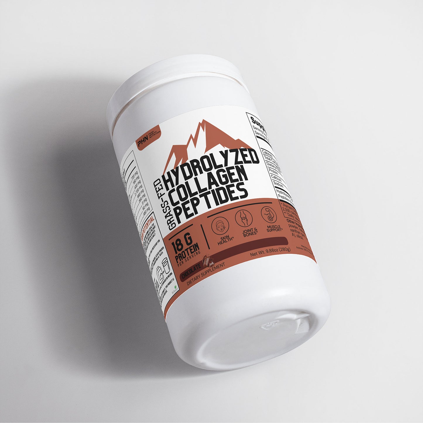 Grass-Fed Collagen Peptides Powder (Chocolate)